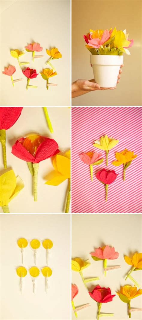 3 herzen zum muttertag basteln. Blumen zum Muttertag basteln - 26 Ideen aus Seidenpapier
