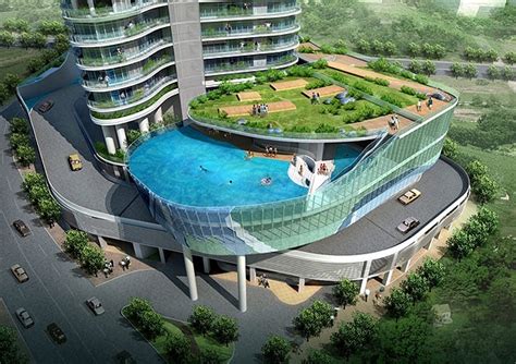 Inspiring Architecture Hotel Balcony Swimming Pools 12 Pics Bit Rebels