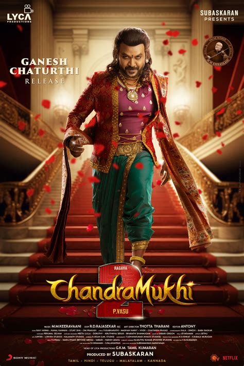 Chandramukhi 2 Raghava Lawrence As Vettaiyan First Look Poster Hd