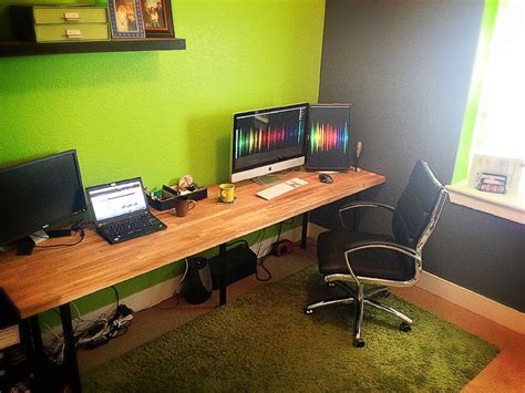 I guess thats my punishment for getting this desk. DIY Adjustable Standing Desk from Steel Pipe & Ikea Countertop