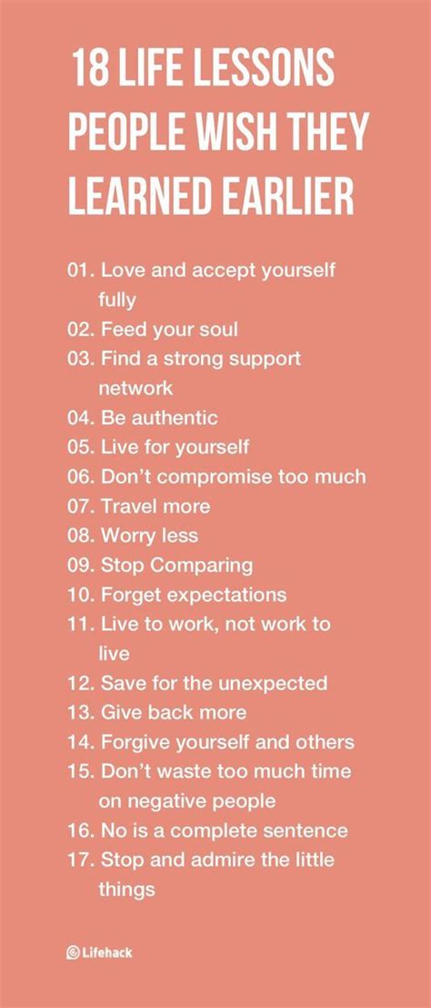 18 Life Lessons People Wish They Learned Earlier 2020 Life Lessons
