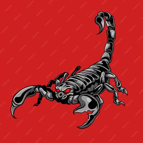Premium Vector Scorpion Vector Illustration