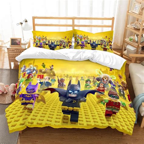 3d Customize The Lego Batman Movie Bedding Set Duvet Cover Set Bedroom