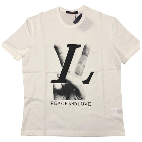 Notify me when this product is available Louis Vuitton Pre-owned White Cotton T-shirt in White for ...