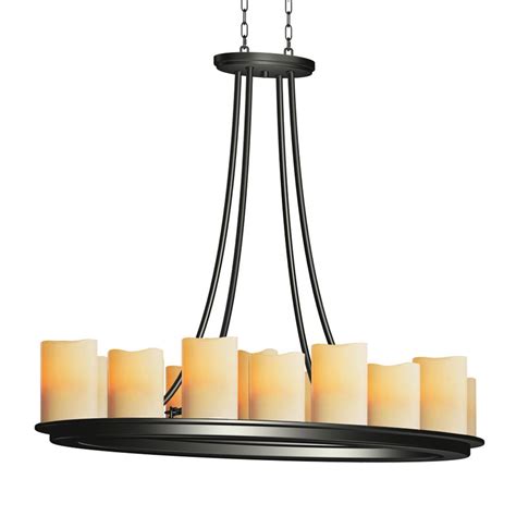 Allen Roth Harpwell Light Oil Rubbed Bronze Traditional Chandelier