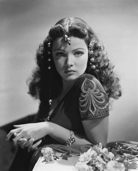 Gene Tierney Hollywood Vintage Hollywood Icons Old Hollywood Glamour