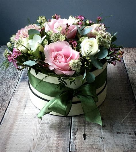 Hat Box Arrangement £40 Ammi Flowers