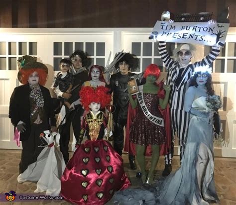 Tim Burton Movies Group Halloween Costume