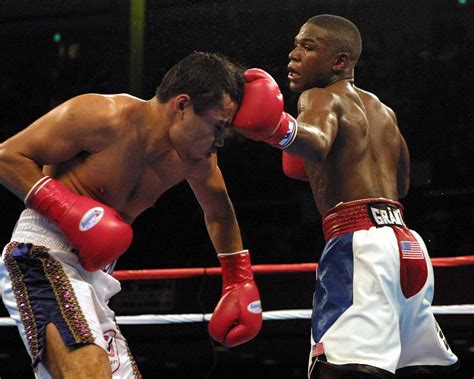 Floyd Mayweathers Top 10 Greatest Fights In Pictures Sport The