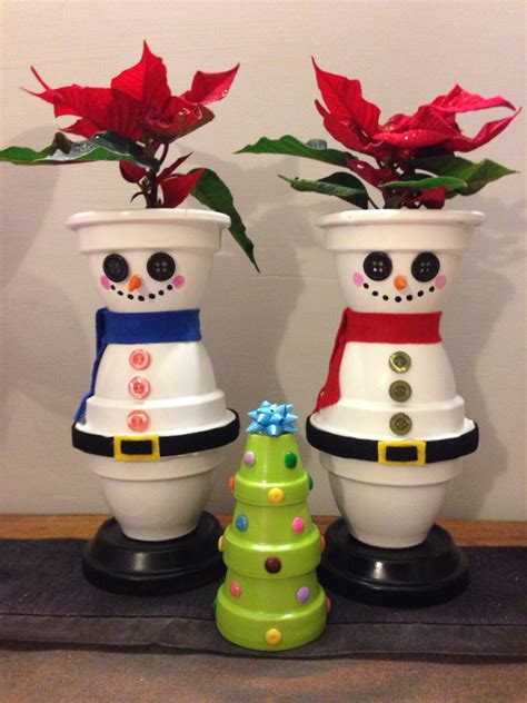 Christmas Pots Christmas Pots Clay Pot Crafts Christmas Clay