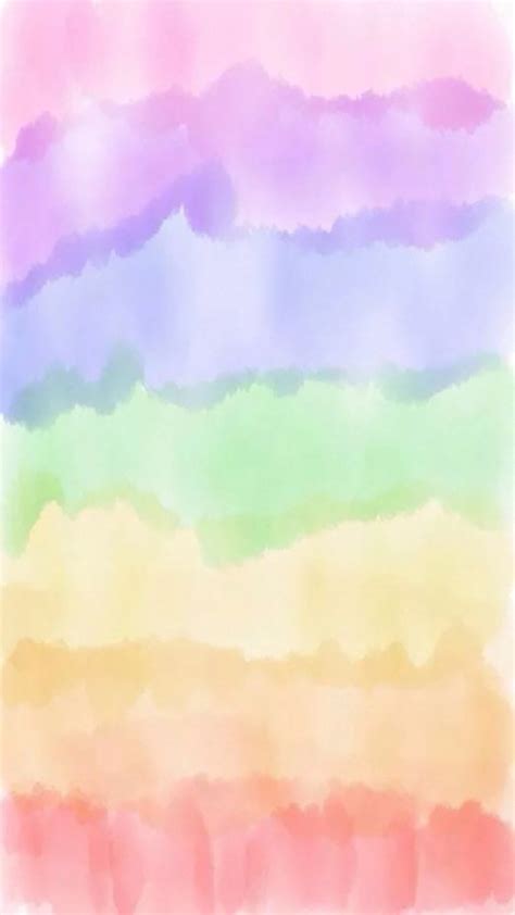 Handpainted Watercolor Background Rainbow Background Romantic Background Gradient Background H5 ...