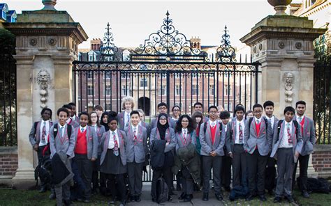Cambridge University Visit East London Science School