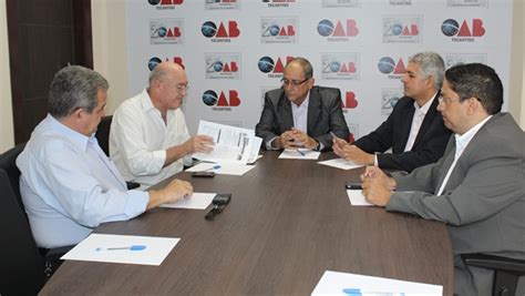 Equipe de transição de governo pede apoio à OAB TO Jornal Opção