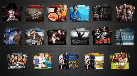 Tv Series Folder Icons Pack By Atty On Deviantart Folder Icon Icon My