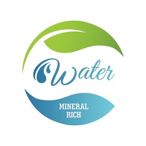Mineral Water Logo Vector Art Icons And Graphics For Free Download