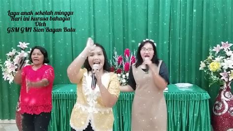 Kumpulan lirik dan akor lagu rohani. Lagu anak Sekolah Minggu Hari Ini Kurasa Bahagia - YouTube