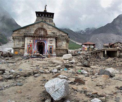 The kedarnath flood of 2013. write it : Kedarnath now, then and the landslide.