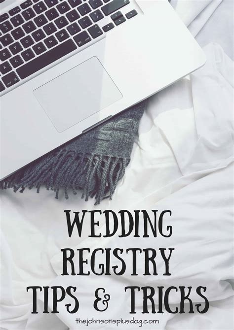 The Ultimate Wedding Registry Checklist Free Printable