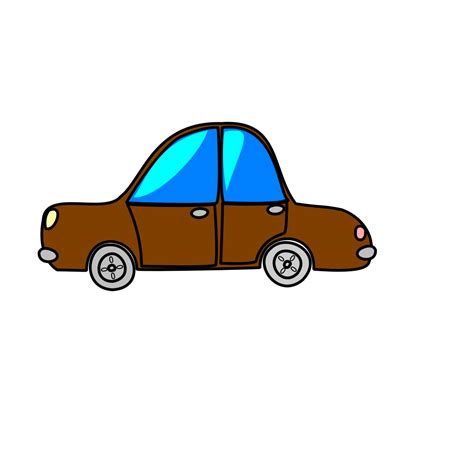 Car Brown Cartoon Transport Png Svg Clip Art For Web Download Clip