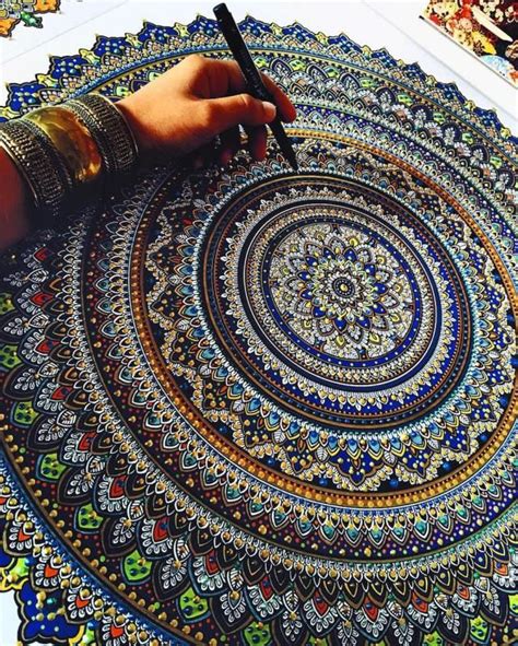 Magical Mandalas By Artist Asmahan A Mosleh The Dancing Rest