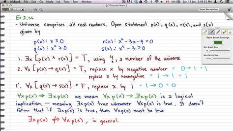 Psychology definition of discrete data: Discrete Math 1 - Tutorial 38 - Quantifiers Example - YouTube