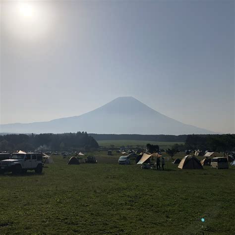 Camping In Front Of Mtfuji Is Just Perfect Indeed Camping Natural