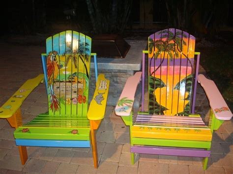 At artranked.com find thousands of paintings categorized into thousands of categories. Hand Painted Adirondack Chairs - Home Furniture Design