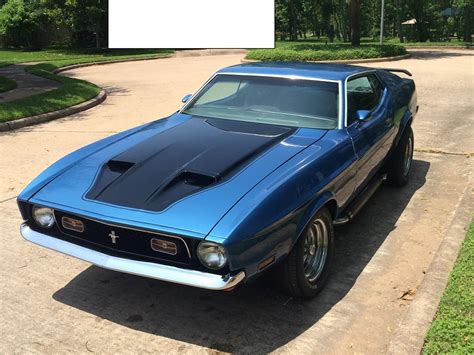 1972 Ford Mustang Mach 1 For Sale Cc 897455