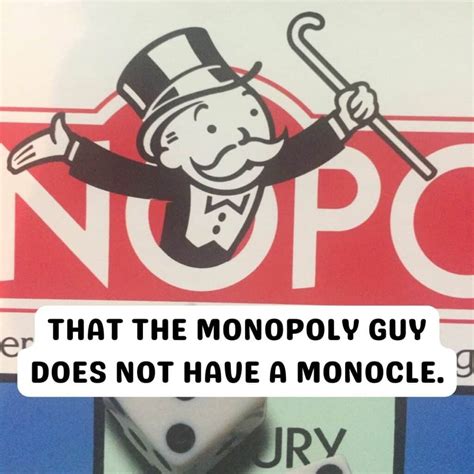 “the Monopoly Guy Does Not Have A Monocle” People Share Mind Boggling