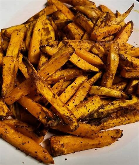 Than you use frozen potatoes. Crispy Air Fryer Sweet Potato Fries - Yum To The Tum - For ...