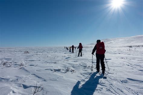 Halti Finland Backcountry Ski Tour Guided Trip 57hours