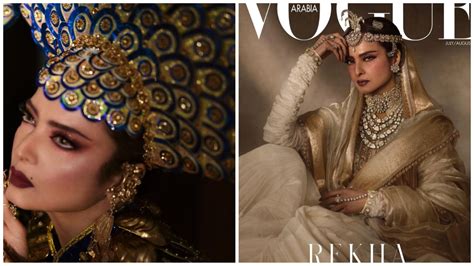 Rekhas Age Defying Looks For Vogue Arabia Photoshoot Is A Lesson In