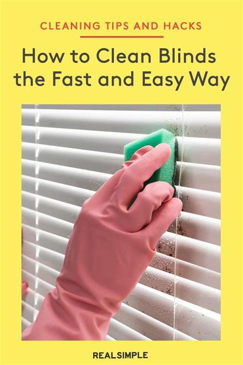 The Best Way To Clean Blinds Naturally Artofit