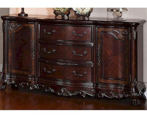 Different models are made of different materials. Homelegance Buffet / Sideboard Deryn Park EL-2243-55