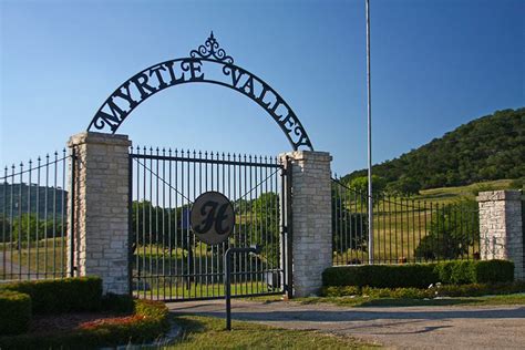 Where do valley glaciers form. Myrtle Valley Ranch Entrance | Ranch names