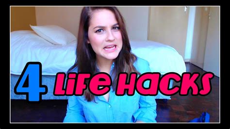 4 Life Hacks You Need To Know Youtube