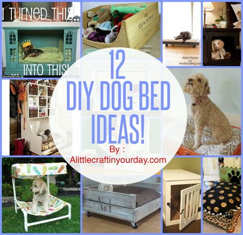 12 Diy Dog Bed Project Ideas Diy Craft Projects