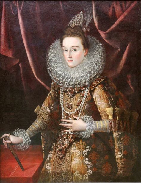 1599 Isabel Clara Eugenia By Juan Pantoja De La Cruz Alte Pinakothek