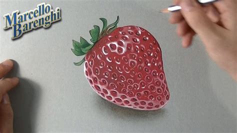 Drawn berry shaded - Pencil and in color drawn berry shaded