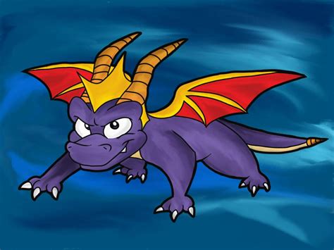 Spyro The Dragon Ready For Action By Radspyro On Deviantart
