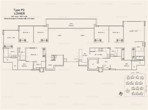 Stacked homes - A Treasure Trove Singapore Condo Floor Plans, Images