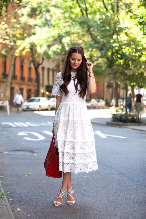 How To Wear A White Lace Dress Crossroads