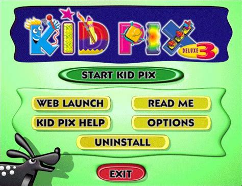 Kid Pix Deluxe 3 Download 2000 Educational Game