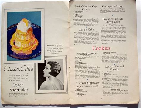 Bisquick 1933 Retro Recipes Old Recipes Basic Recipes Cookbook
