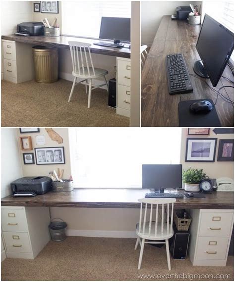 If you have a very small space for your workspace but still need a computer desk in the room yet you need to save more money, then this simple easy idea is for you. DIY computer desk case, designs, for small spaces, for two ...
