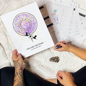 You Are The Stars Birth Charts Birth Chart Moon Sign Astrology
