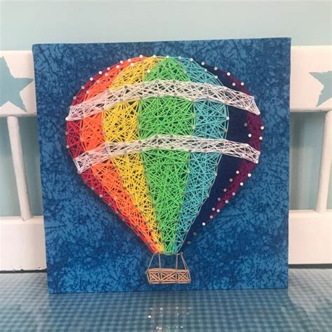 Balloon String Art Etsy