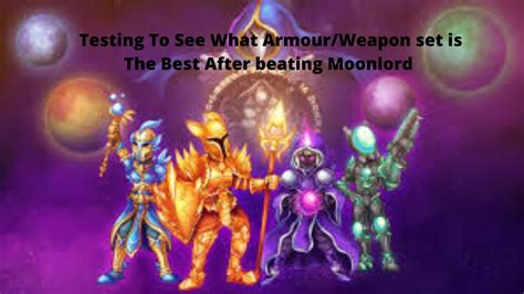 Ranking Best Armour Sets In Terraria Youtube