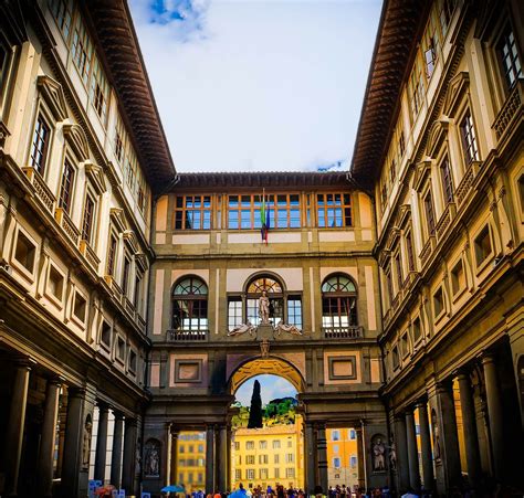 Italian Itinerary For Tuscany And Beyond Uffizi Gallery Florence