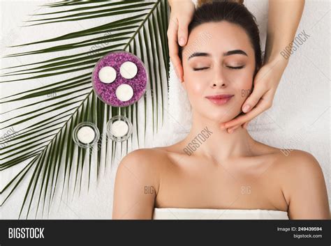 Facial Massage Spa Image And Photo Free Trial Bigstock
